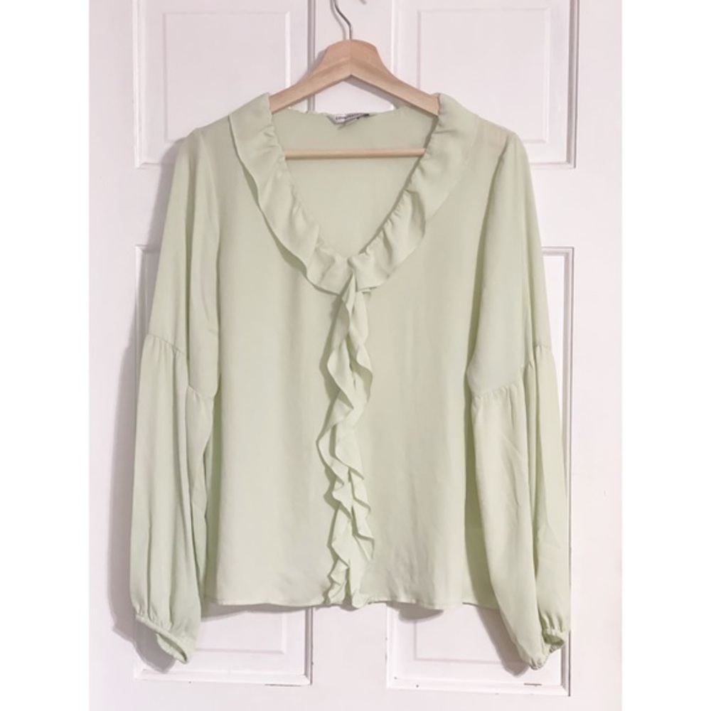 Counterparts Romantic Sexy Ruffle Blouse